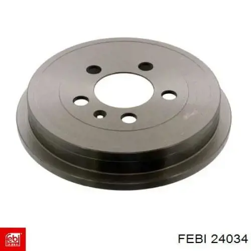Барабан гальмівний задній Febi 24034 ціна, від 27.55 USD