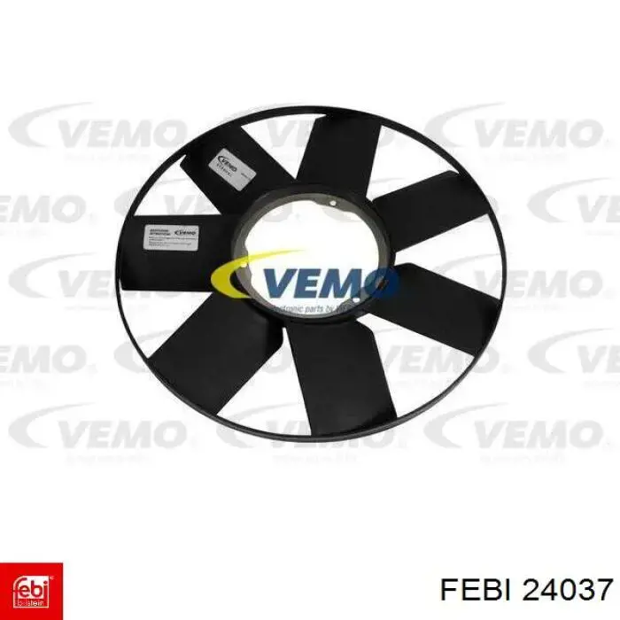 Вентилятор/крильчатка радіатора охолодження Febi 24037 ціна, від 29.44 USD