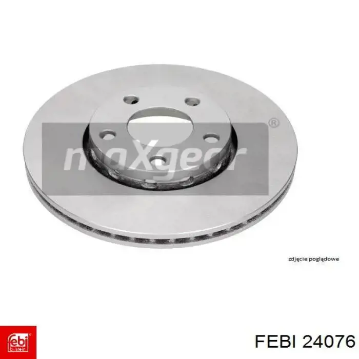 Купити 24076 Febi Ротор гальмівний