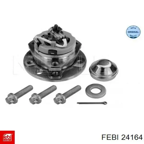 Маточина колеса передня Febi 24164 ціна, від 70.24 USD