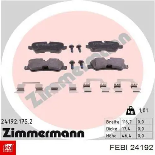 Штовхач клапана гідравлічний Febi 24192 ціна, від 4.39 USD