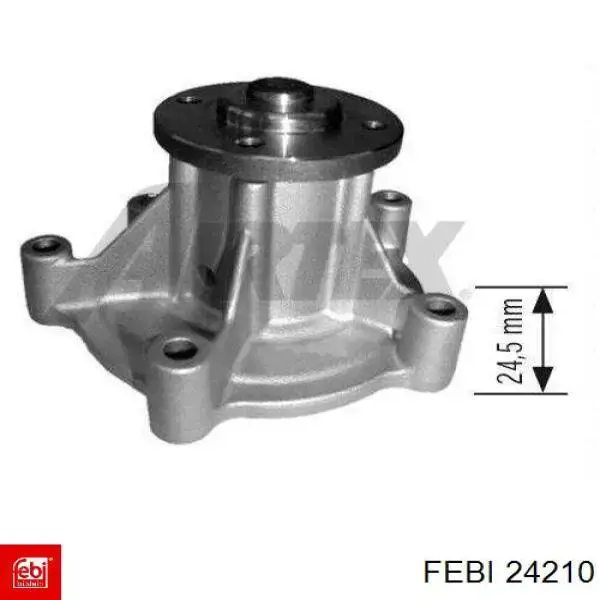 Помпа охолодження Febi 24210 ціна, від 34.40 USD
