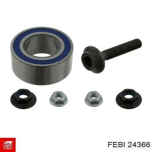 Комплект підшипник маточини передньої Febi 24366 ціна, від 18.79 USD