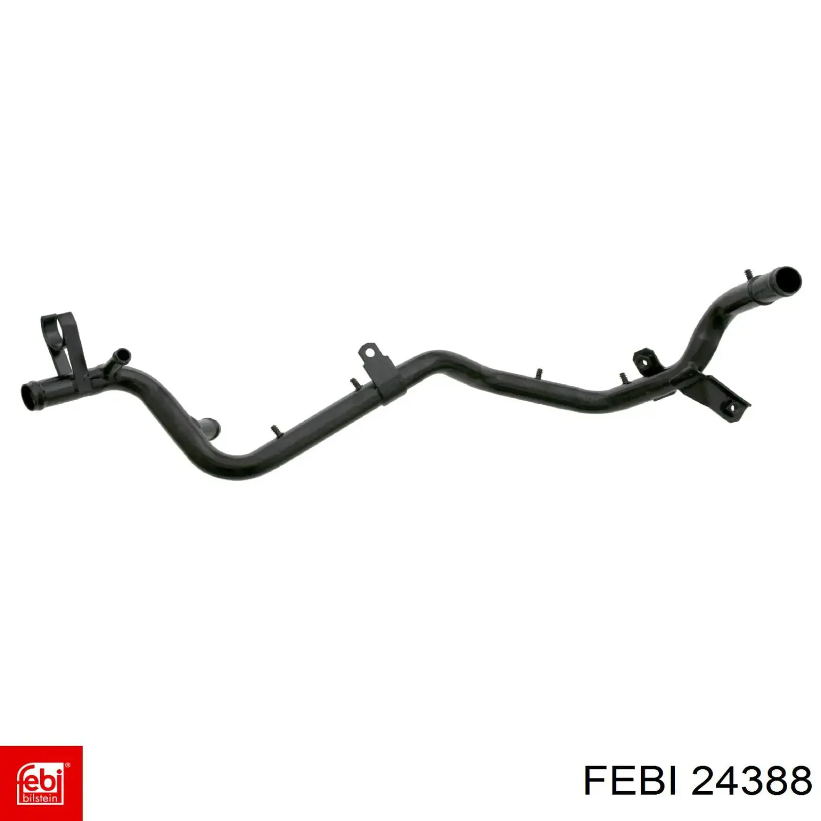 Шланг/патрубок системи охолодження Febi 24388 ціна, від 12.25 USD