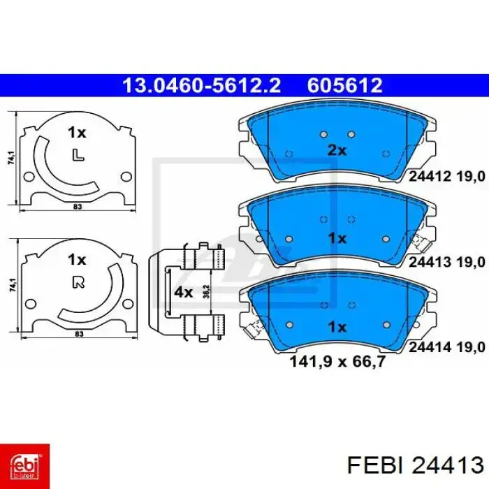 Інерційний шків Febi 24413 ціна, від 30.52 USD