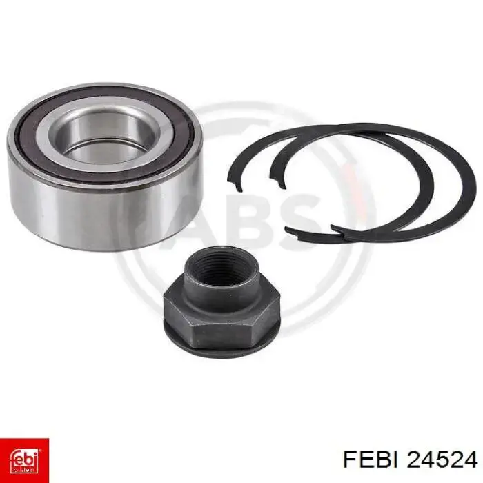 Комплект підшипник маточини передньої Febi 24524 ціна, від 16.97 USD