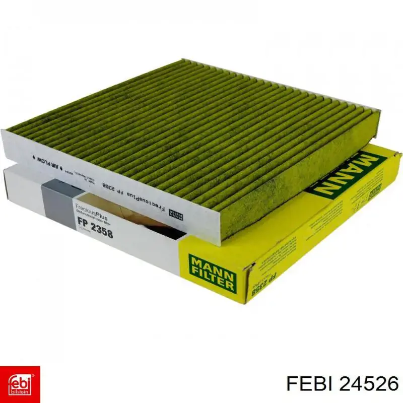 Фільтр повітряний обігрівача Febi 24526 ціна, від 5.76 USD