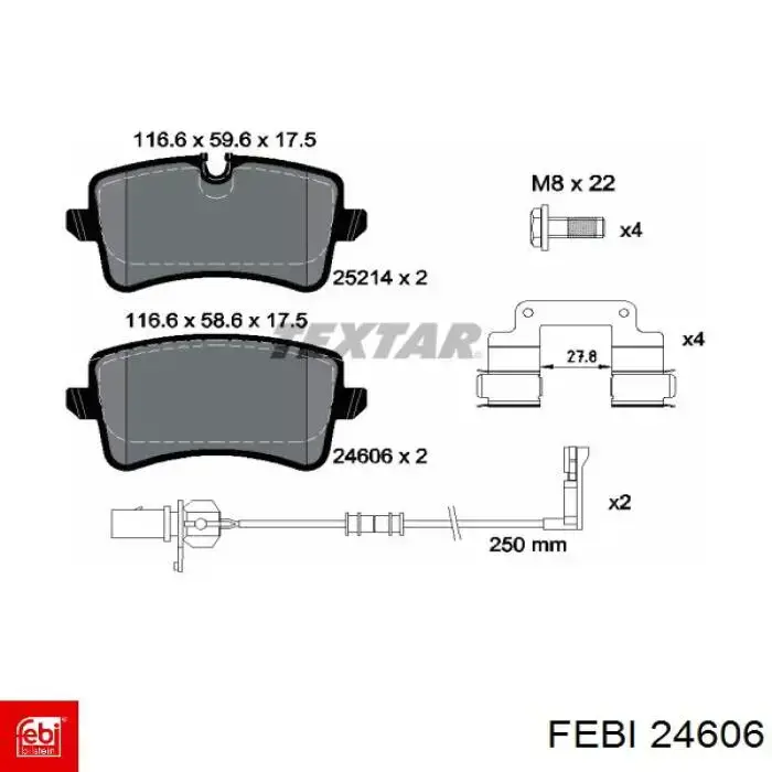 Ролик натягувача ременя ГРМ 24606 Febi