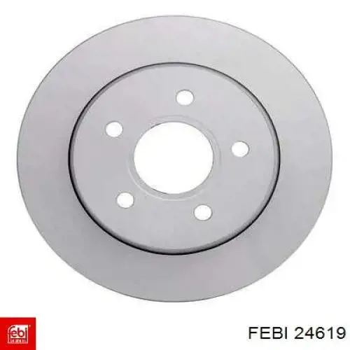Купити 24619 Febi Диск заднього гальма