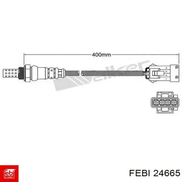 24665 Febi Фільтр масла