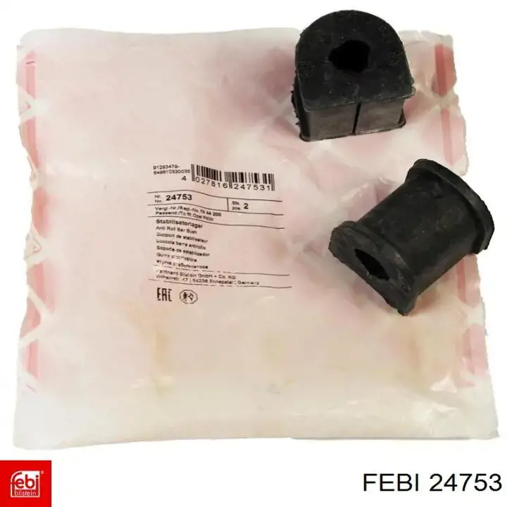 Втулка стабілізатора заднього Febi 24753 ціна, від 1.85 USD
