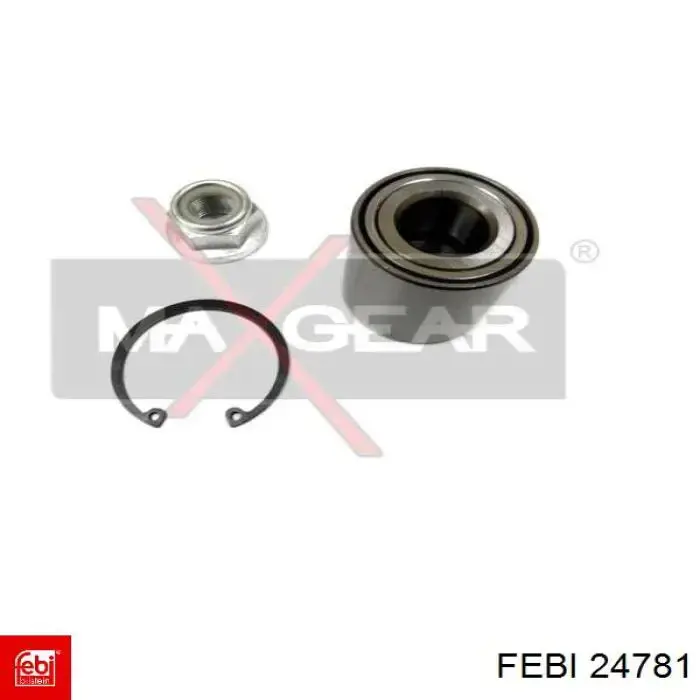 Підшипник маточини задньої Febi 24781 ціна, від 26.13 USD