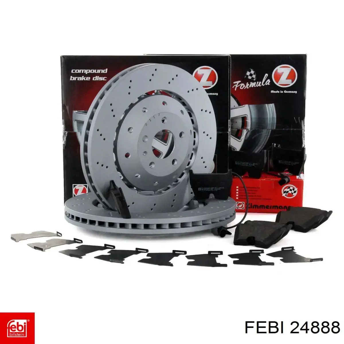 Пружина передня Febi 24888 ціна, від 21.62 USD