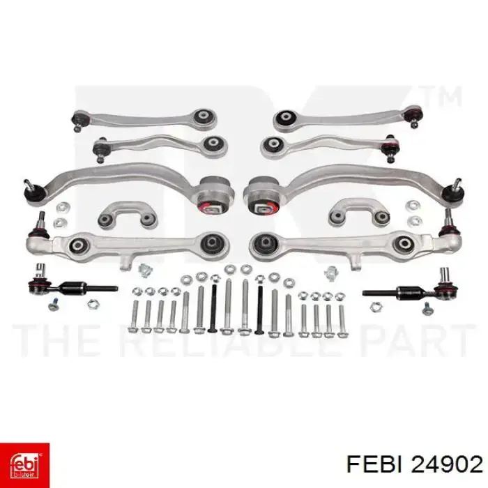 Комплект важелів передньої підвіски Febi 24902