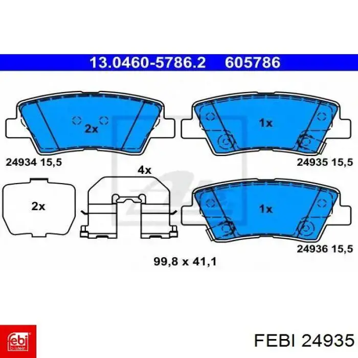 Купити 24935 Febi Шків колінчастого вала