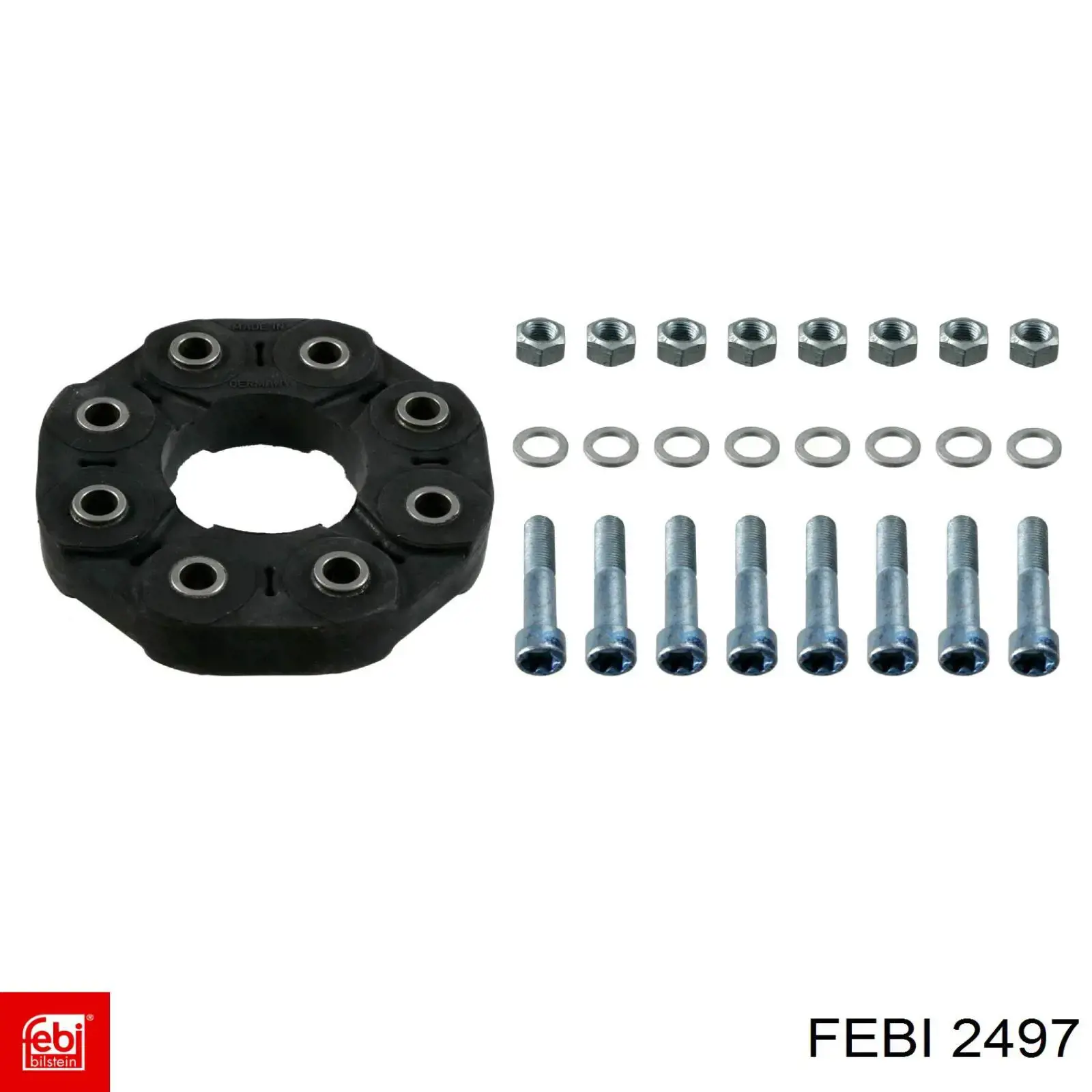 Елементи кріплення Febi 2497 ціна, від 48.12 USD