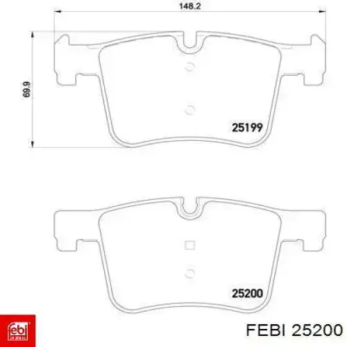 Амортизатор кришки багажника Meha MH72053