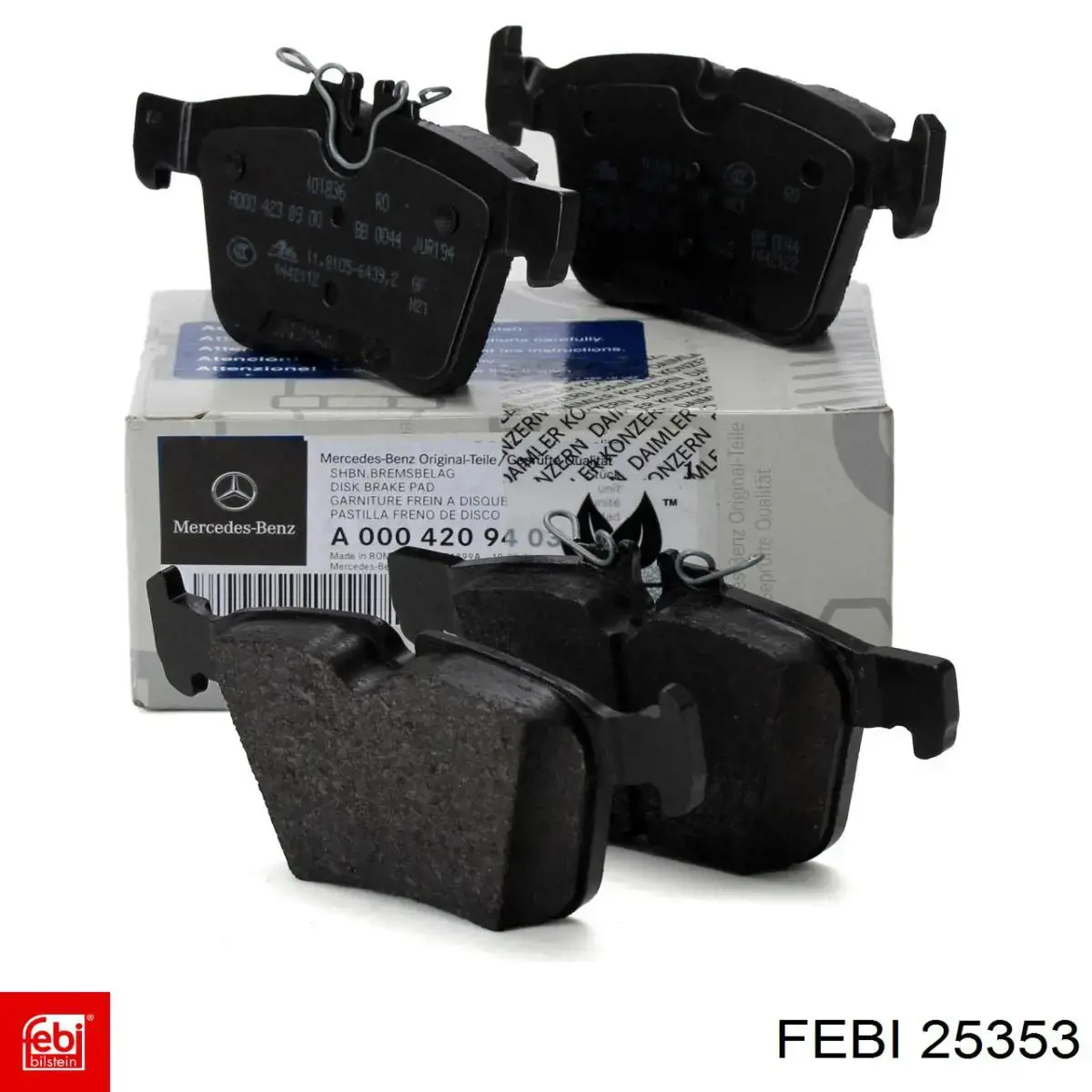 Ланцюг приводу масляного насоса Febi 25353 ціна, від 16.82 USD