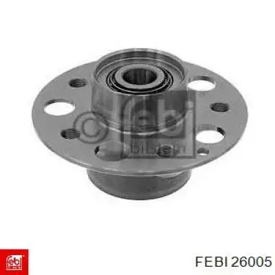 Комплект підшипник маточини передньої Febi 26005 ціна, від 22.46 USD