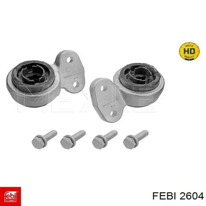 Втулка ресори задньої, металева Febi 2604 ціна, від 1.27 USD