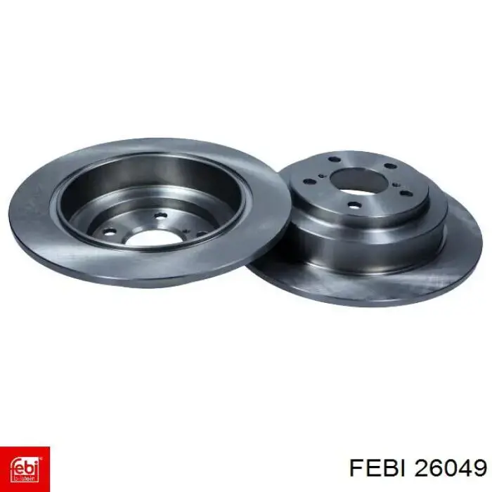Диск переднього гальма Febi 26049 ціна, від 36.94 USD