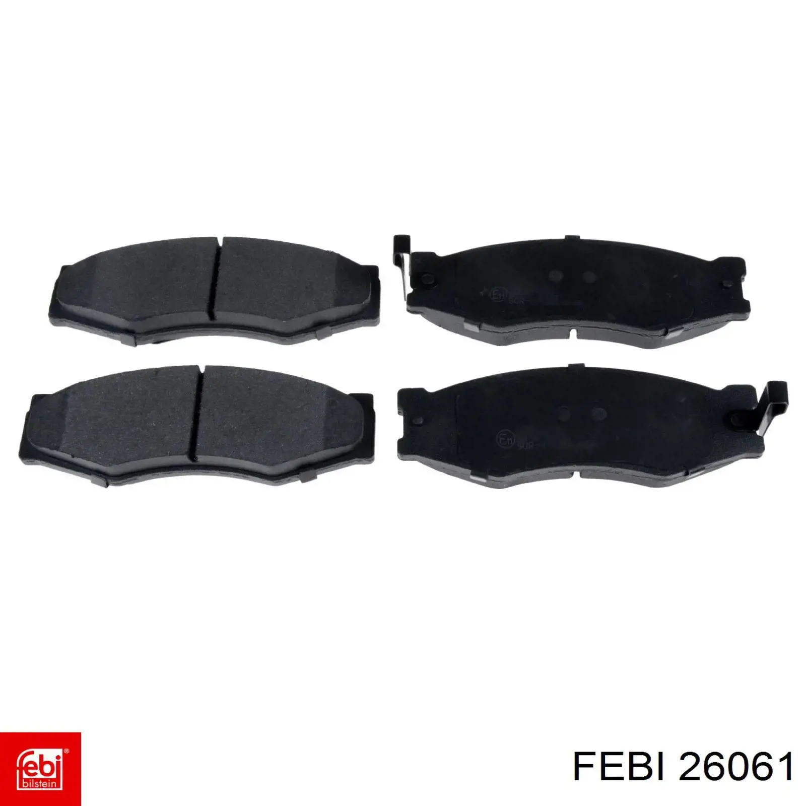 Задні дискові гальма Febi 26061 ціна, від 32.32 USD