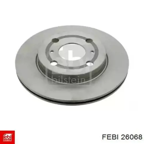 26068 Febi диск гальмівний передній