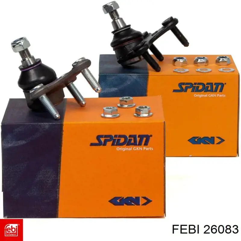 Кульова опора, нижня, права Febi 26083 ціна, від 12.54 USD