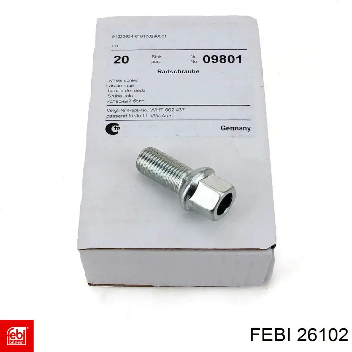Гайка колісна Febi 26102