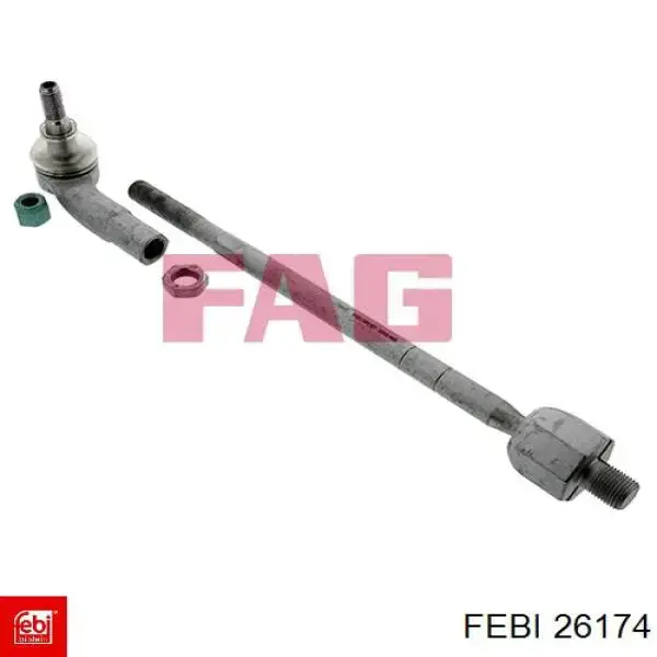 Тяга рульова в зборі, права Febi 26174 ціна, від 22.81 USD