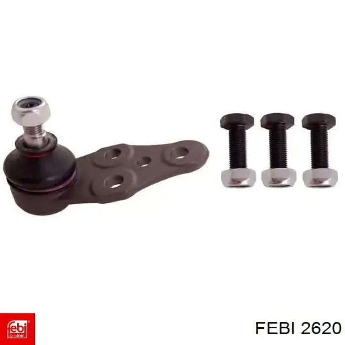 Кульова опора, нижня Febi 2620 ціна, від 7.60 USD