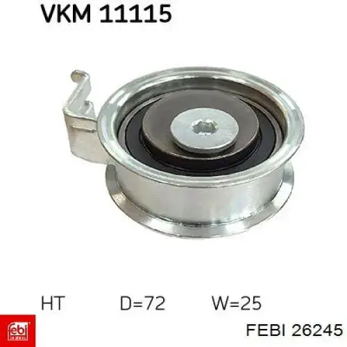 Тяга рульова в зборі, права Febi 26245 ціна, від 35.69 USD