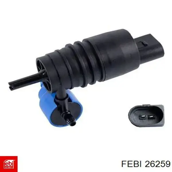 Двигун омивача скла передній/задній Febi 26259 ціна, від 9.11 USD