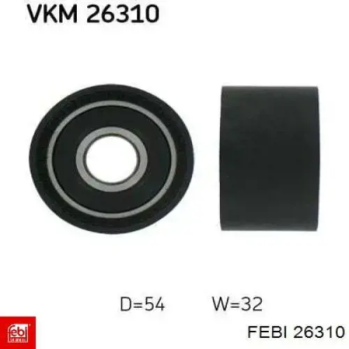 Підшипник маточини задньої Febi 26310 ціна, від 18.55 USD