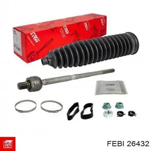 Тяга рульова поперечна Febi 26432 ціна, від 14.02 USD