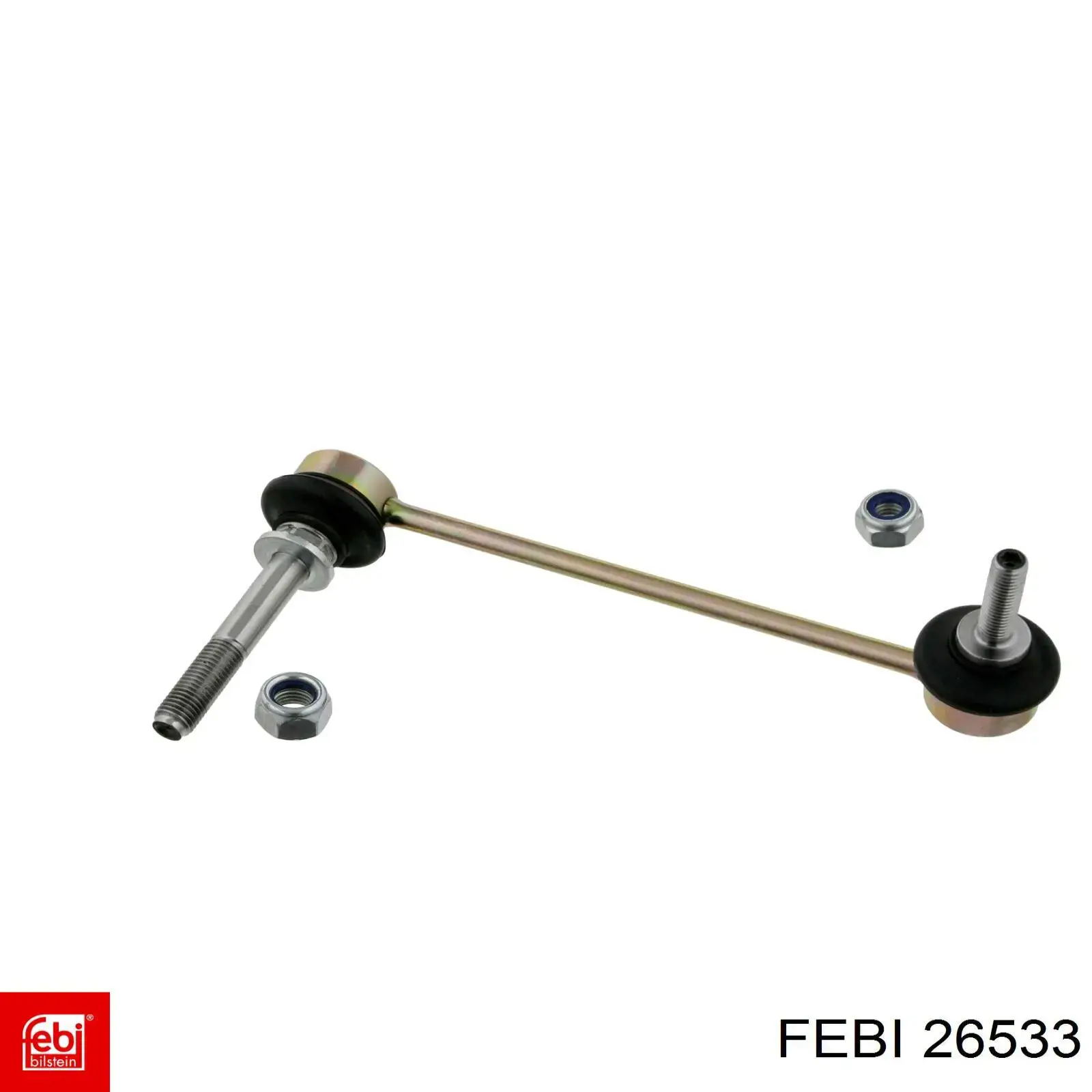 Стійка стабілізатора, переднього, права Febi 26533 ціна, від 25.12 USD
