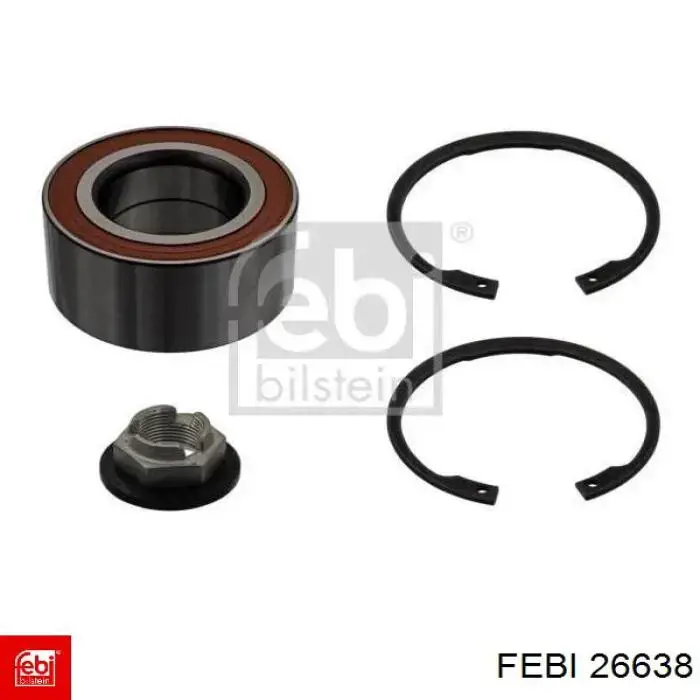 26638 Febi Водяний патрубок