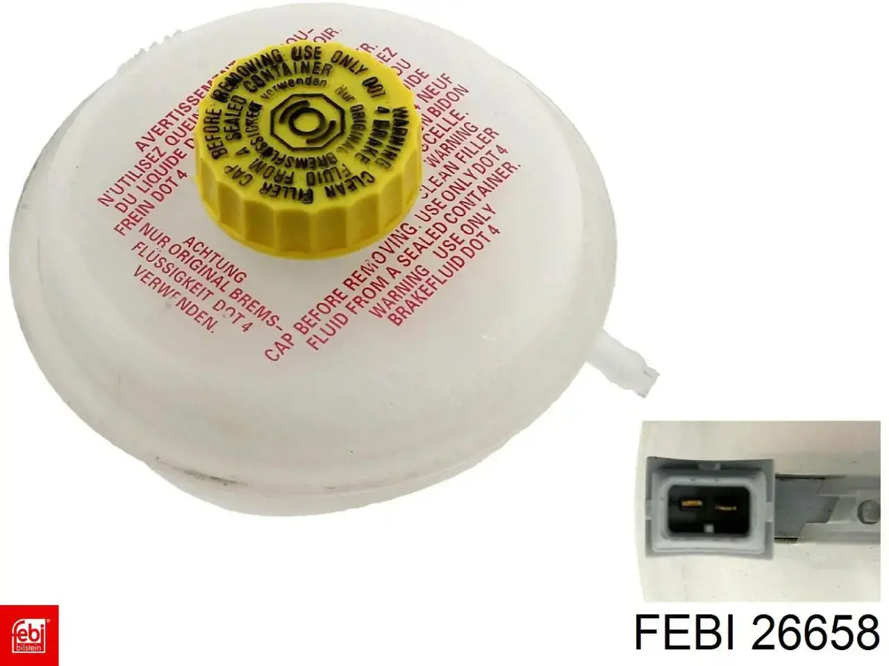 Бачок ГГЦ Febi 26658 ціна, від 21.09 USD