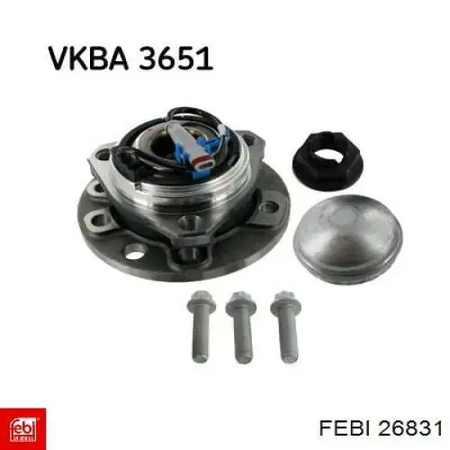 Купити 26831 Febi Гальмівні шланги передні