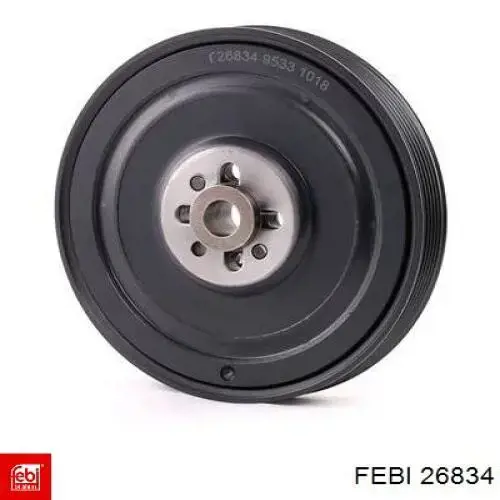 Шків колінвала (демпфер ) Febi 26834 ціна, від 105.73 USD