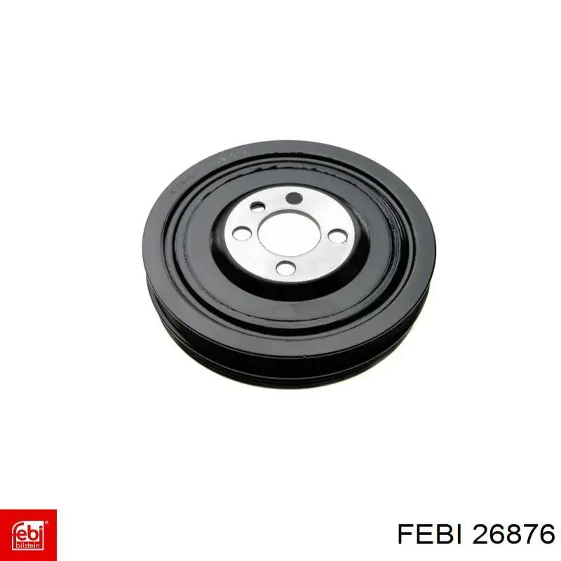 Шків колінвала (демпфер ) Febi 26876 ціна, від 56.51 USD