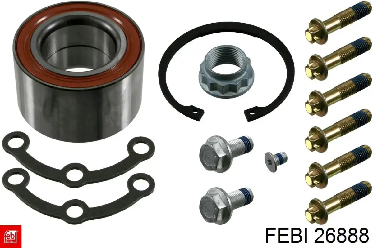 Шків колінвала (демпфер ) Febi 26888 ціна, від 44.34 USD