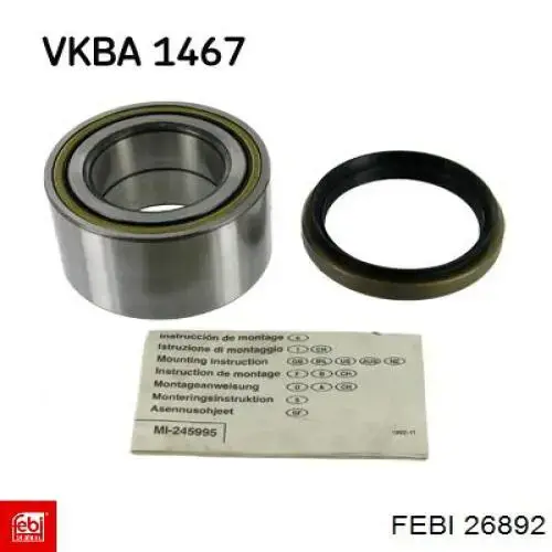Замок запалювання 26892 Febi