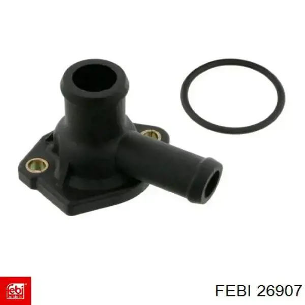 Фланець системи охолодження (трійник) Febi 26907 ціна, від 1.51 USD