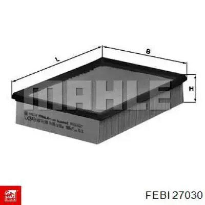 Повітряний фільтр 27030 Febi