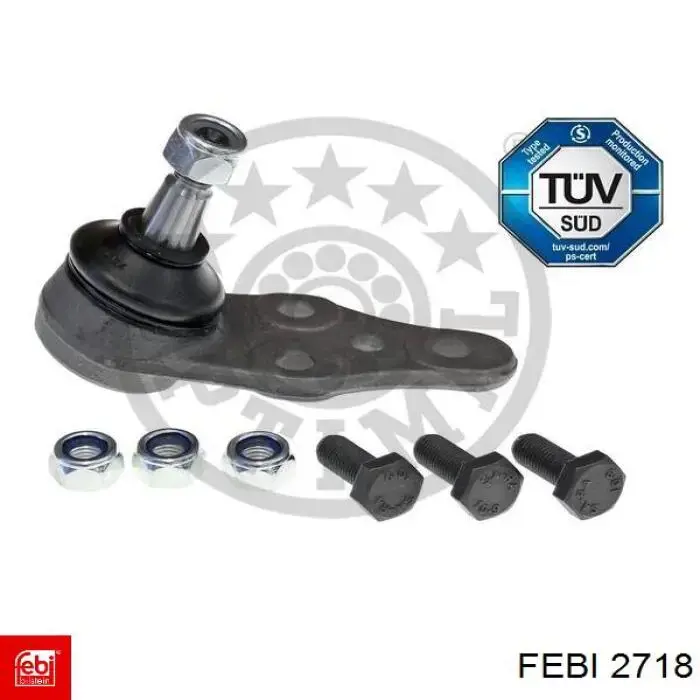 Пильник рульової тяги Febi 02718 ціна, від 6.02 USD