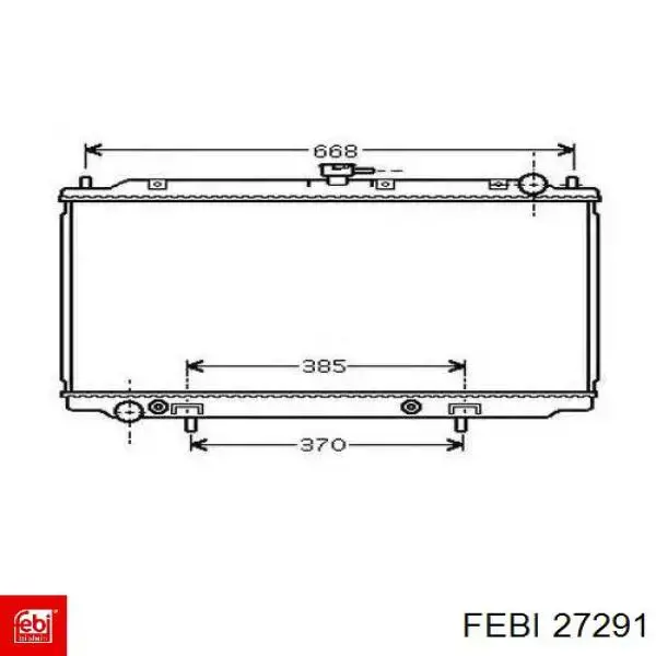 Купити 27291 Febi Автомобільний фільтр повітря