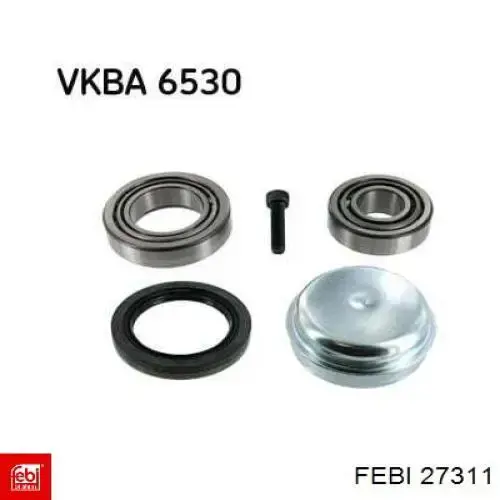 Комплект підшипник маточини передньої Febi 27311 ціна, від 27.89 USD