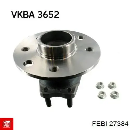 Маточини задніх коліс Febi 27384 ціна, від 68.82 USD