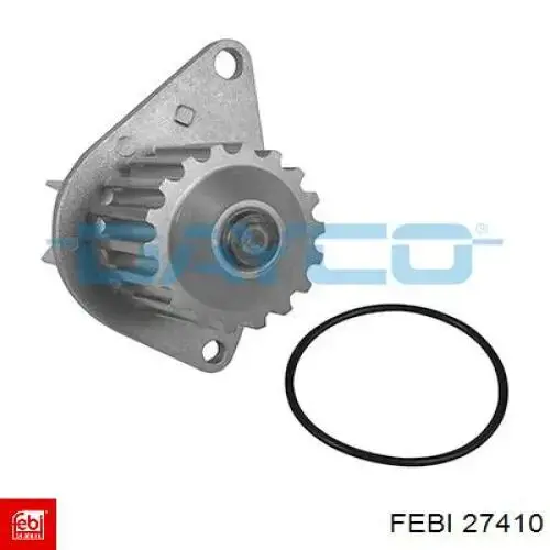 Помпа охолодження Febi 27410 ціна, від 28.09 USD